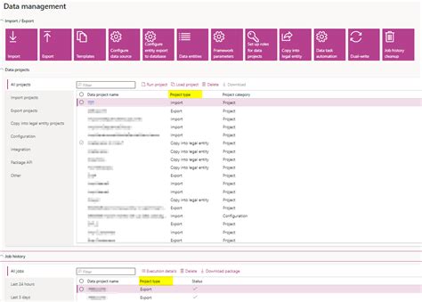 data migration in d365fo.